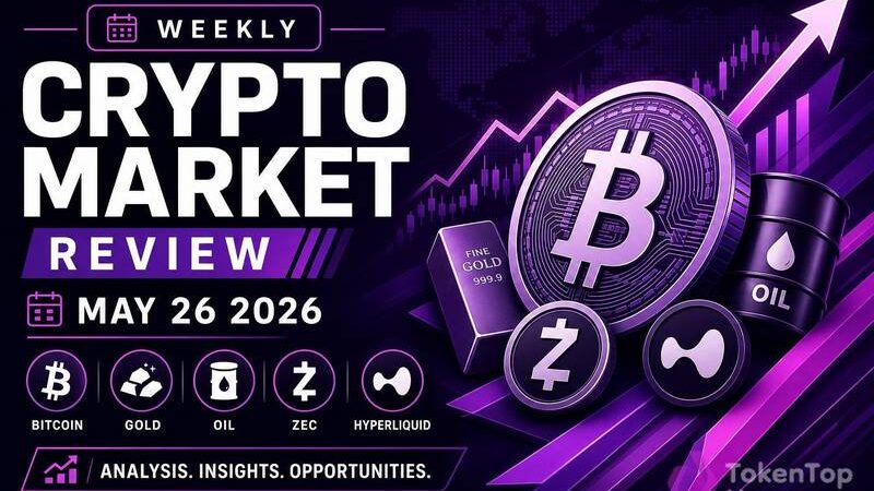 Weekly Crypto Market Review May 26 2026: Bitcoin, Gold, Oil, ZEC & Hyperliquid Analysis