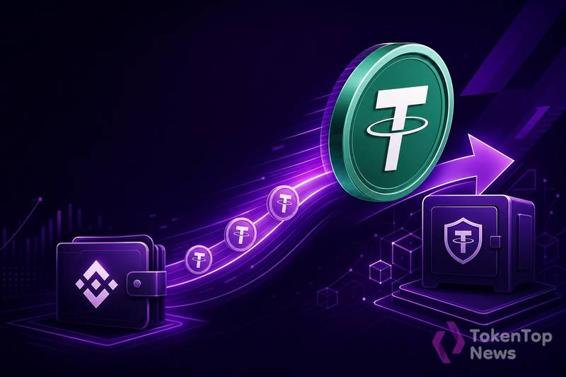 500 Million USDT Transfer From Binance to Tether Treasury