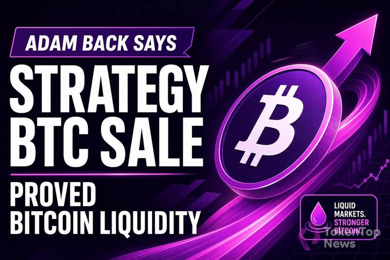 Adam Back Says Strategy BTC Sale Proved Bitcoin Liquidity