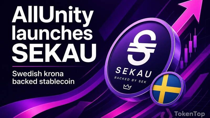 AllUnity launches SEKAU, a Swedish krona-backed stablecoin