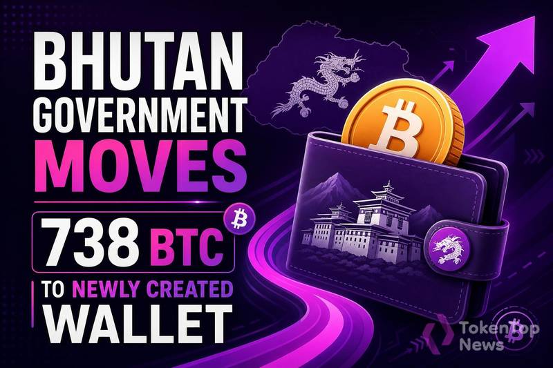 Bhutan Government Moves 738 BTC to Newly Created Wallet