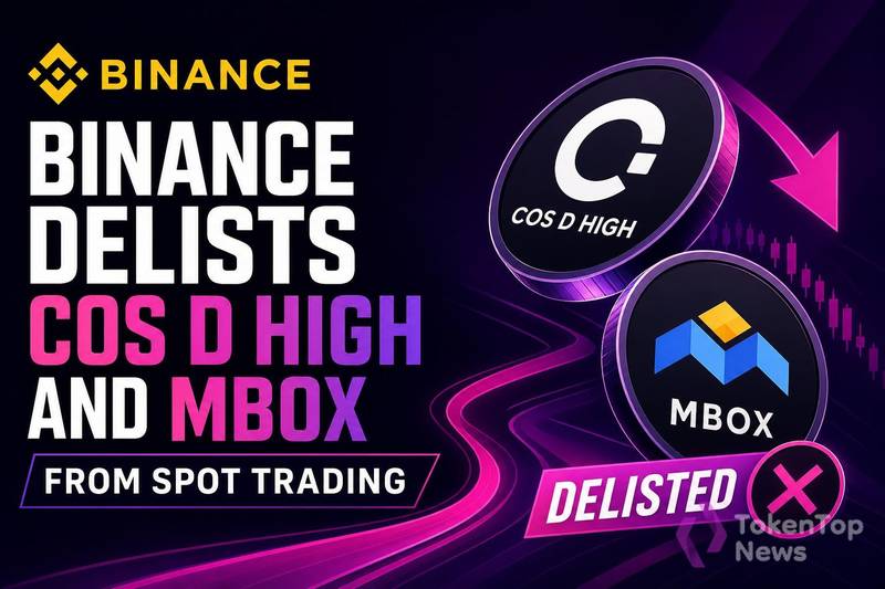 Binance Delists COS, D, HIGH and MBOX From Spot Trading