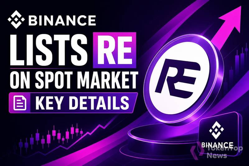 Binance Lists RE on Spot Market: Key Details