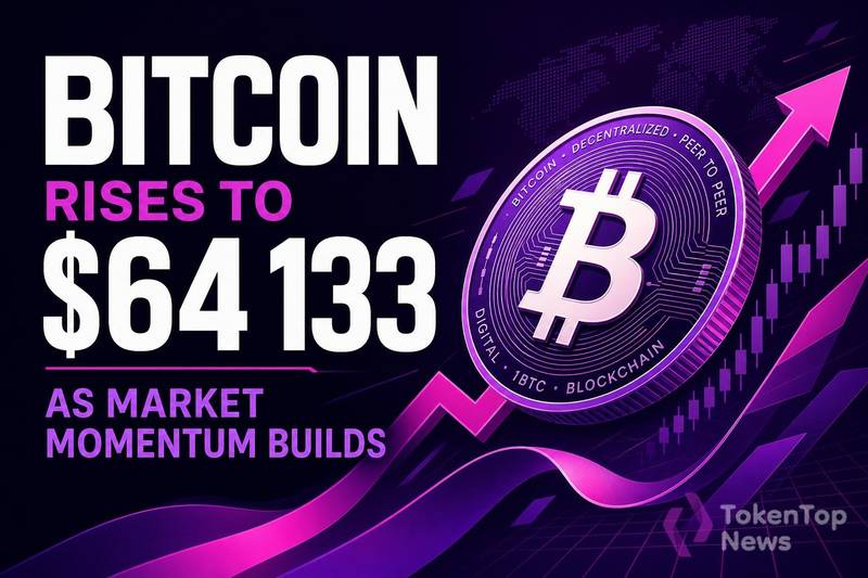 Bitcoin Rises to $64,133 as Market Momentum Builds