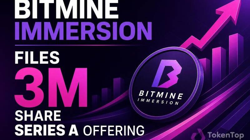 Bitmine Immersion files 3M-share Series A offering