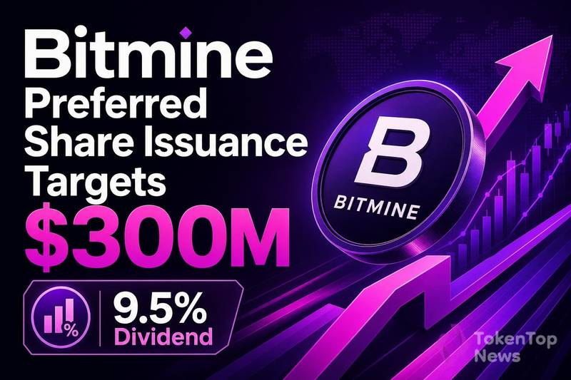 Bitmine Preferred Share Issuance Targets $300M With 9.5% Dividend