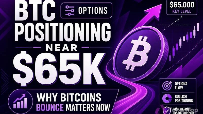 BTC Options Positioning Near $65K: Why Bitcoin’s Bounce Matters Now
