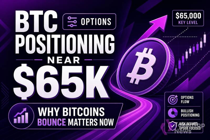 BTC Options Positioning Near $65K: Why Bitcoin's Bounce Matters Now