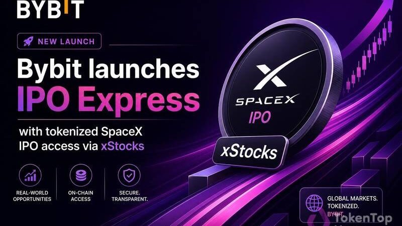 Bybit launches IPO Express with tokenized SpaceX IPO access via xStocks