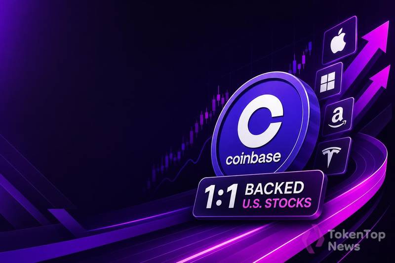 Coinbase to Launch 1:1-Backed Tokenized U.S. Stocks