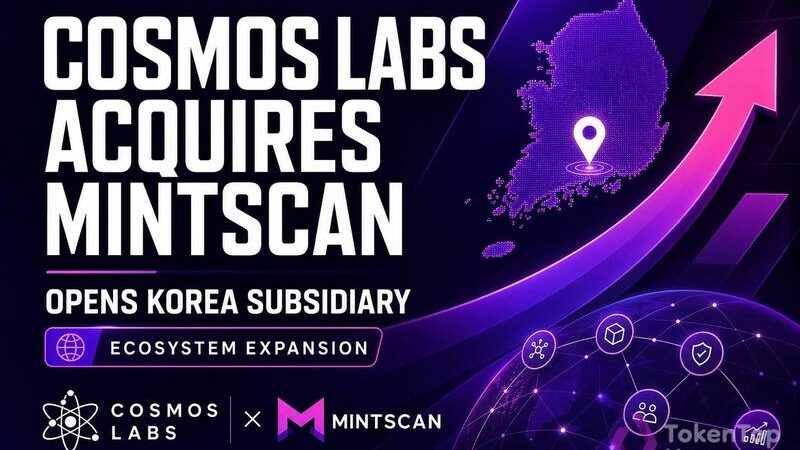 Cosmos Labs Acquires Mintscan, Opens Korea Subsidiary to Expand Ecosystem