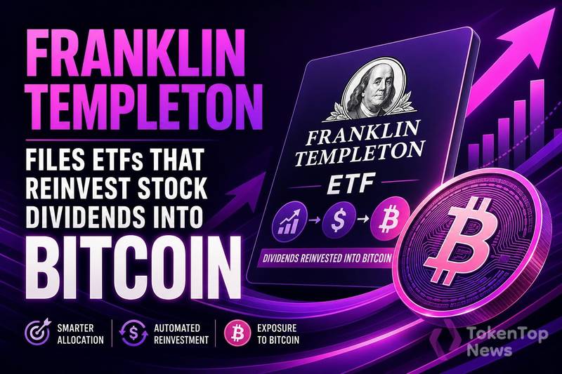 Franklin Templeton Files ETFs That Reinvest Stock Dividends Into Bitcoin