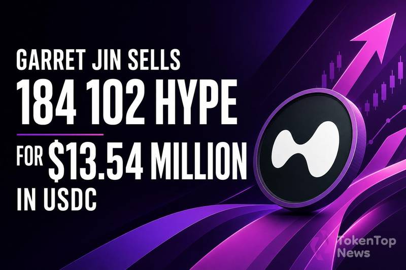 Garret Jin Sells 184,102 HYPE for $13.54 Million in USDC