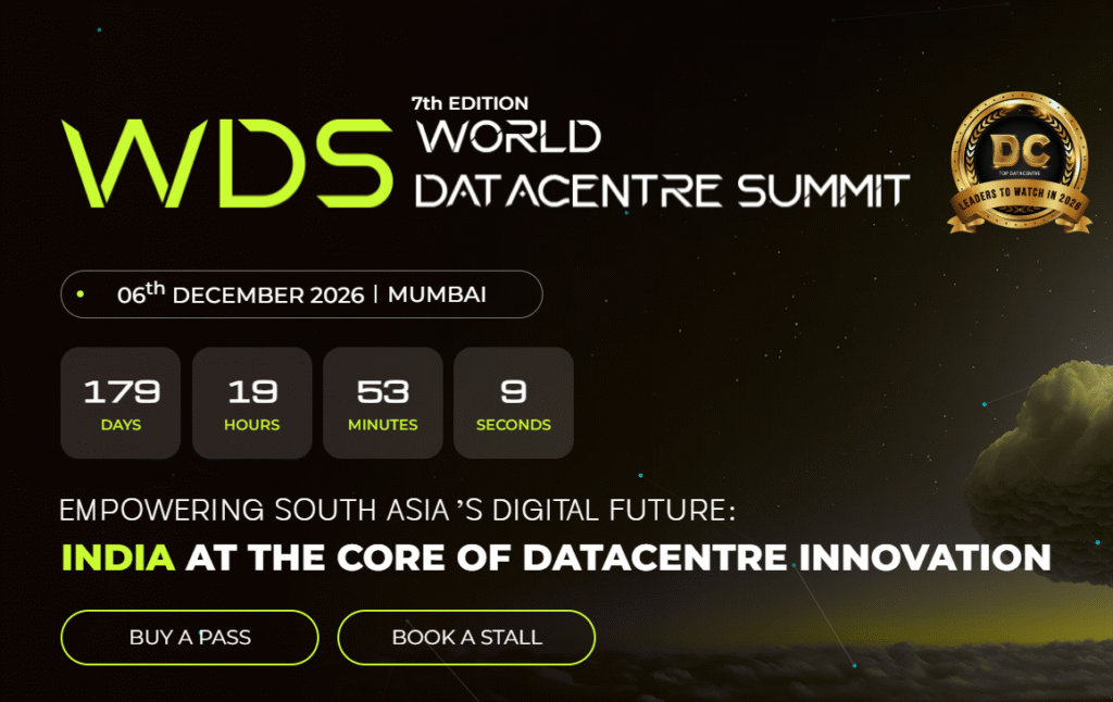 World Datacentre Summit India 2026 Opens Sponsorship, Speaking, and Exhibition Opportunities
