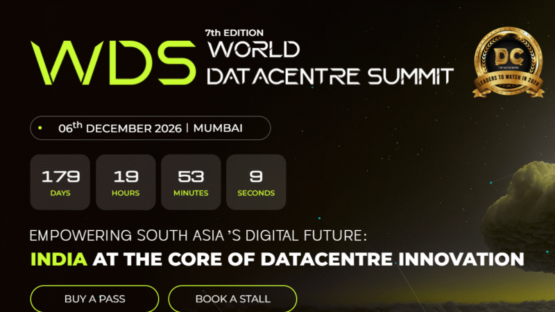 World Datacentre Summit India 2026 Opens Sponsorship, Speaking, and Exhibition Opportunities