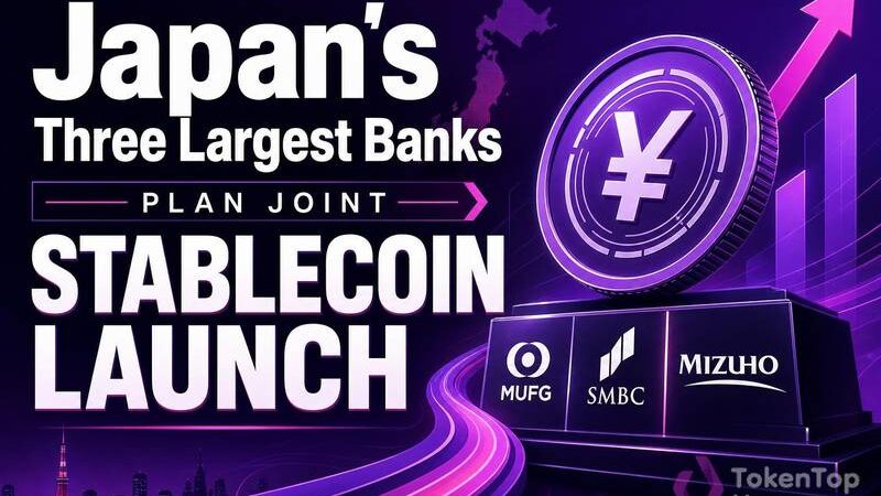Japan’s Three Largest Banks Plan Joint Stablecoin Launch