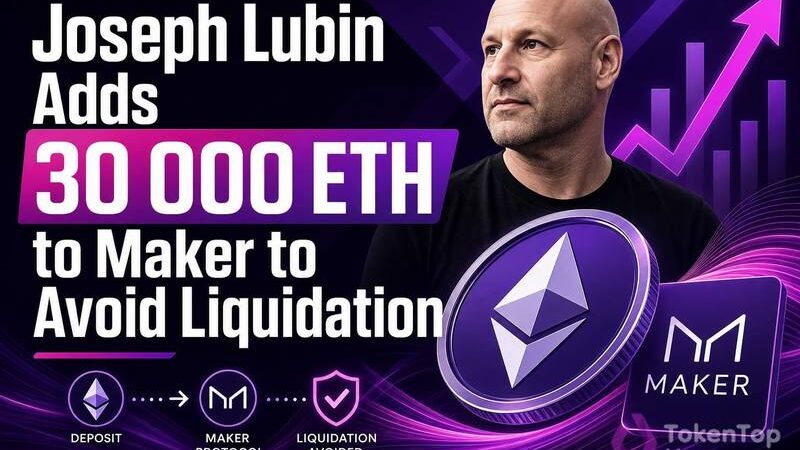 Joseph Lubin Adds 30,000 ETH to Maker to Avoid Liquidation