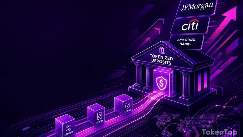 JPMorgan, Citi and Other Banks Plan Tokenized Deposit System: WSJ