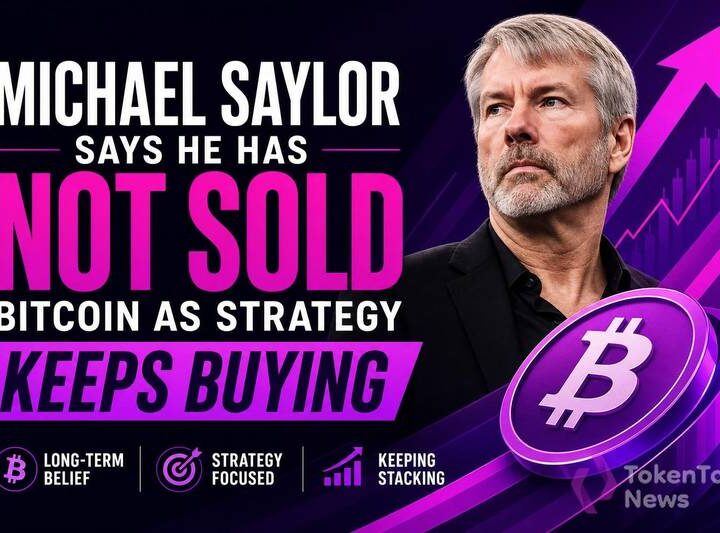 Michael Saylor Says He Has Not Sold Bitcoin as Strategy Keeps Buying