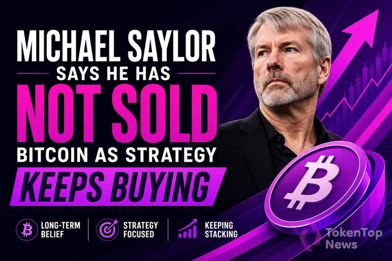 Michael Saylor Says He Has Not Sold Bitcoin as Strategy Keeps Buying