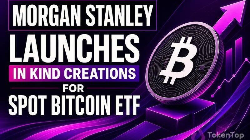 Morgan Stanley Launches In-Kind Creations for Spot Bitcoin ETF