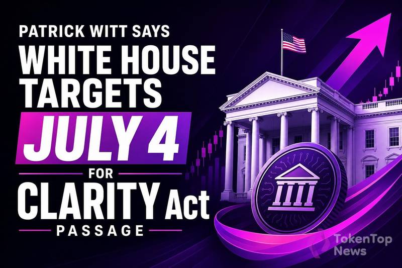 Patrick Witt Says White House Targets July 4 for CLARITY Act Passage