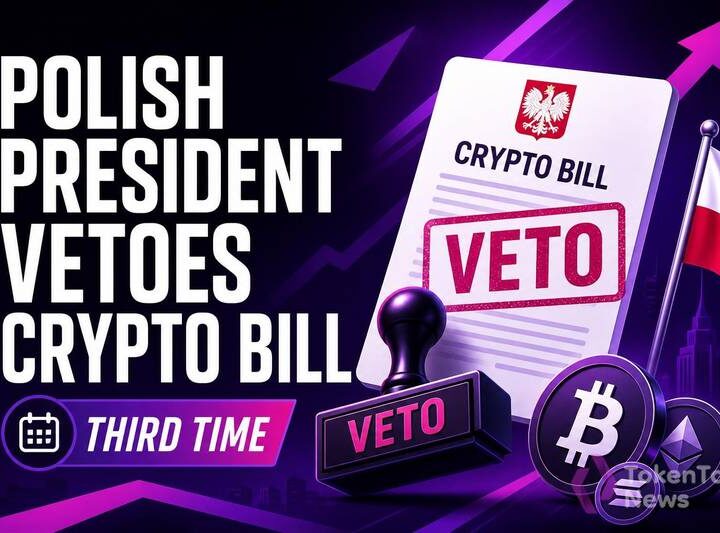 Polish President Vetoes Crypto Bill for Third Time