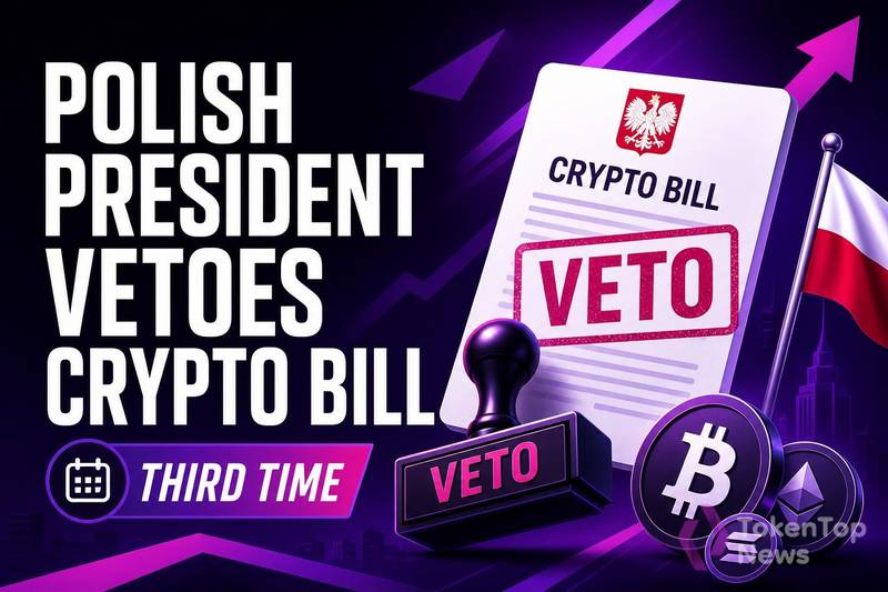 Polish President Vetoes Crypto Bill for Third Time