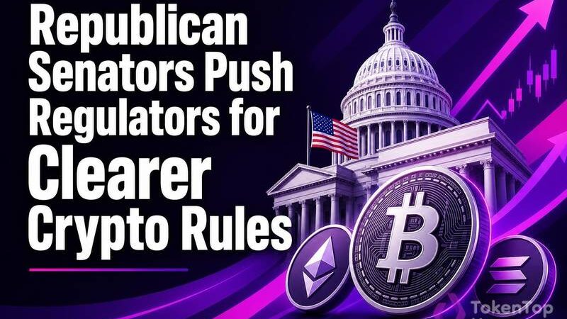 Republican Senators Push Regulators for Clearer Crypto Rules