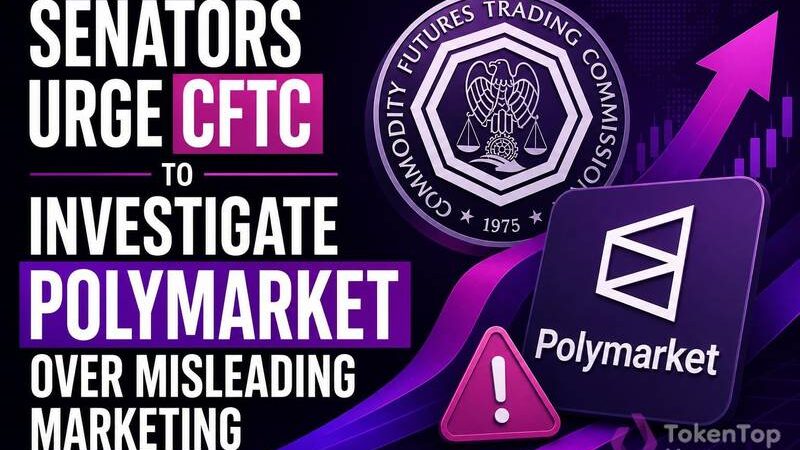 Senators Urge CFTC to Investigate Polymarket Over Misleading Marketing