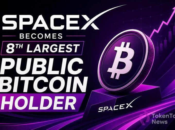 SpaceX Becomes 8th Largest Public Bitcoin Holder
