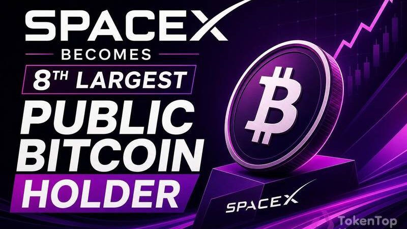 SpaceX Becomes 8th Largest Public Bitcoin Holder