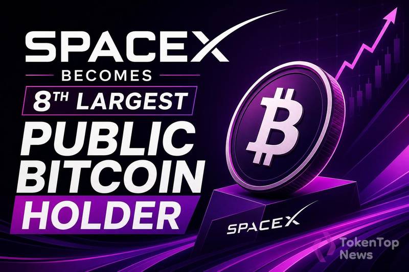 SpaceX Becomes 8th Largest Public Bitcoin Holder