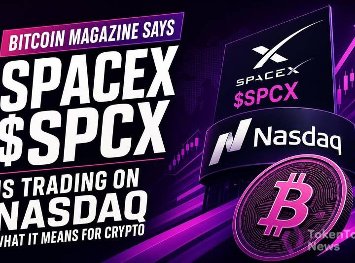 Bitcoin Magazine Says SpaceX $SPCX Is Trading on NASDAQ: What It Means for Crypto