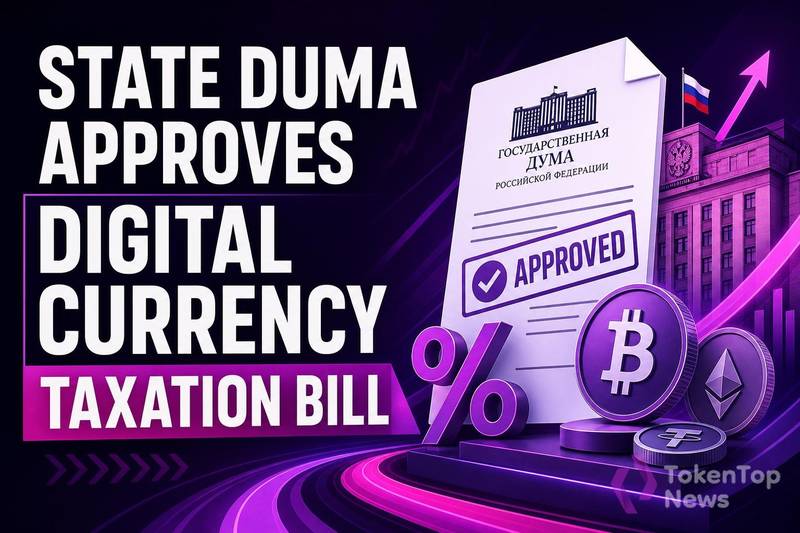 State Duma Approves Digital Currency Taxation Bill