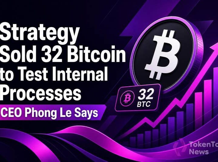 Strategy Sold 32 Bitcoin to Test Internal Processes, CEO Phong Le Says