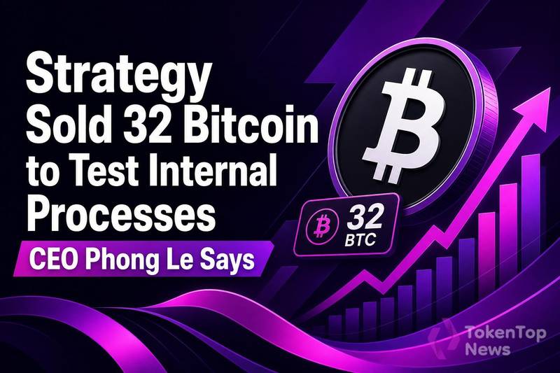 Strategy Sold 32 Bitcoin to Test Internal Processes, CEO Phong Le Says