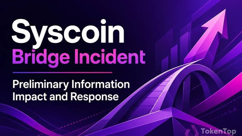 Syscoin Bridge Incident: Preliminary Information, Impact, and Response