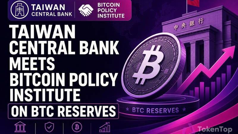Taiwan Central Bank Meets Bitcoin Policy Institute on BTC Reserves
