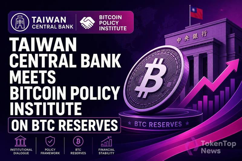 Taiwan Central Bank Meets Bitcoin Policy Institute on BTC Reserves