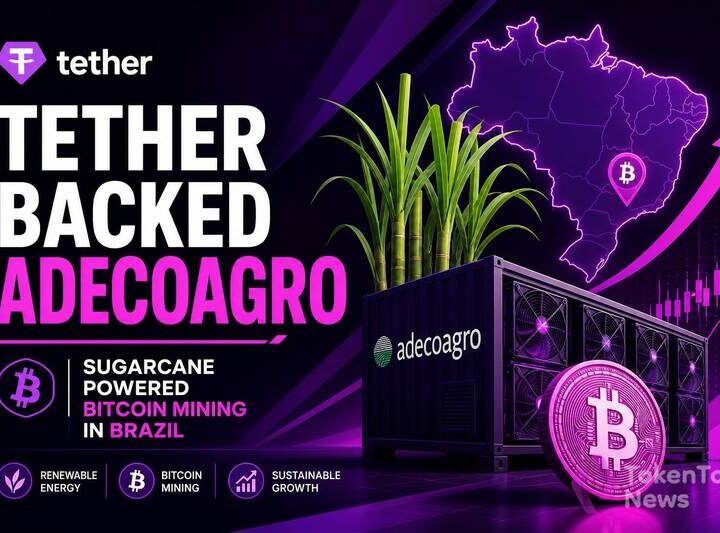 Tether-backed Adecoagro to launch sugarcane-powered bitcoin mining in Brazil