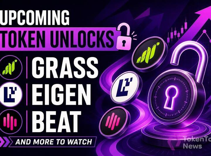 Upcoming Token Unlocks: GRASS, EIGEN, BEAT and More to Watch