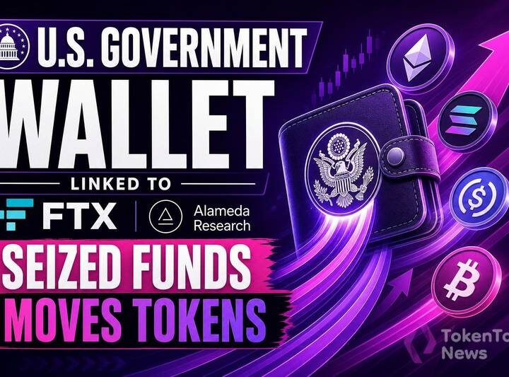 U.S. Government Wallet Linked to FTX Alameda Seized Funds Moves Tokens