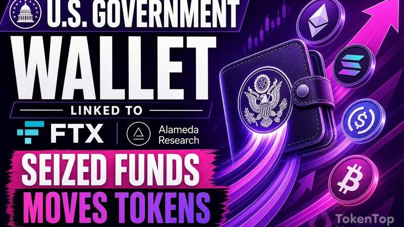 U.S. Government Wallet Linked to FTX Alameda Seized Funds Moves Tokens