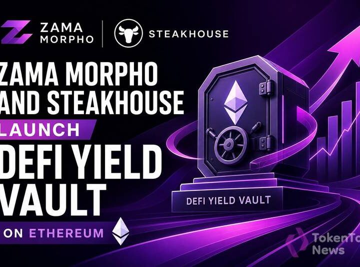 Zama, Morpho, and Steakhouse Launch DeFi Yield Vault on Ethereum