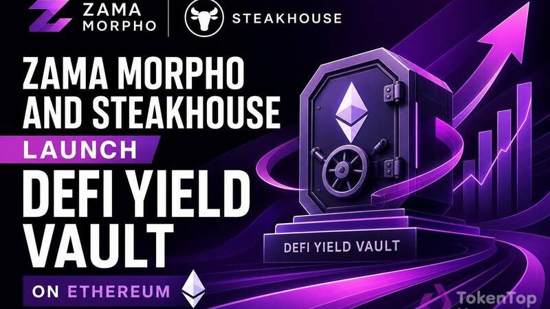Zama, Morpho, and Steakhouse Launch DeFi Yield Vault on Ethereum