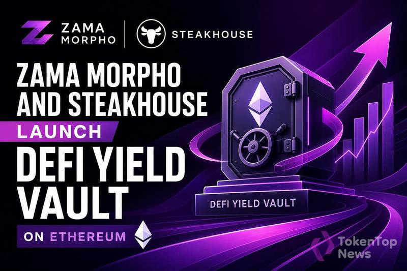 Zama, Morpho, and Steakhouse Launch DeFi Yield Vault on Ethereum