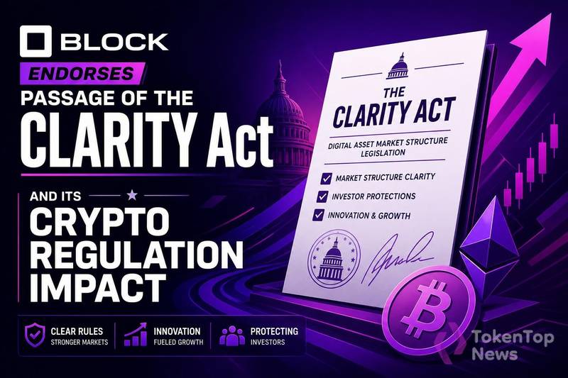 Block Endorses Passage of the CLARITY Act and Its Crypto Regulation Impact