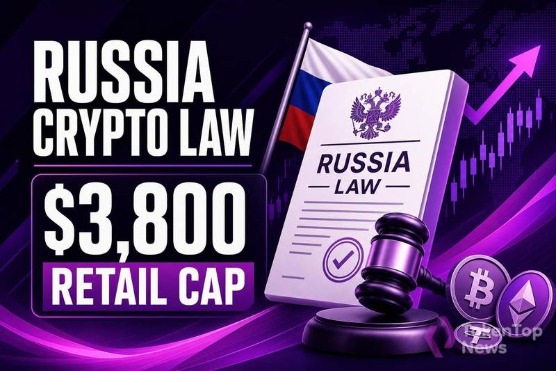 Russia Crypto Market Law Sets $3,800 Retail Cap