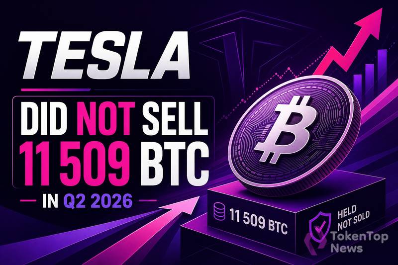 Tesla Did Not Sell Its 11,509 BTC in Q2 2026